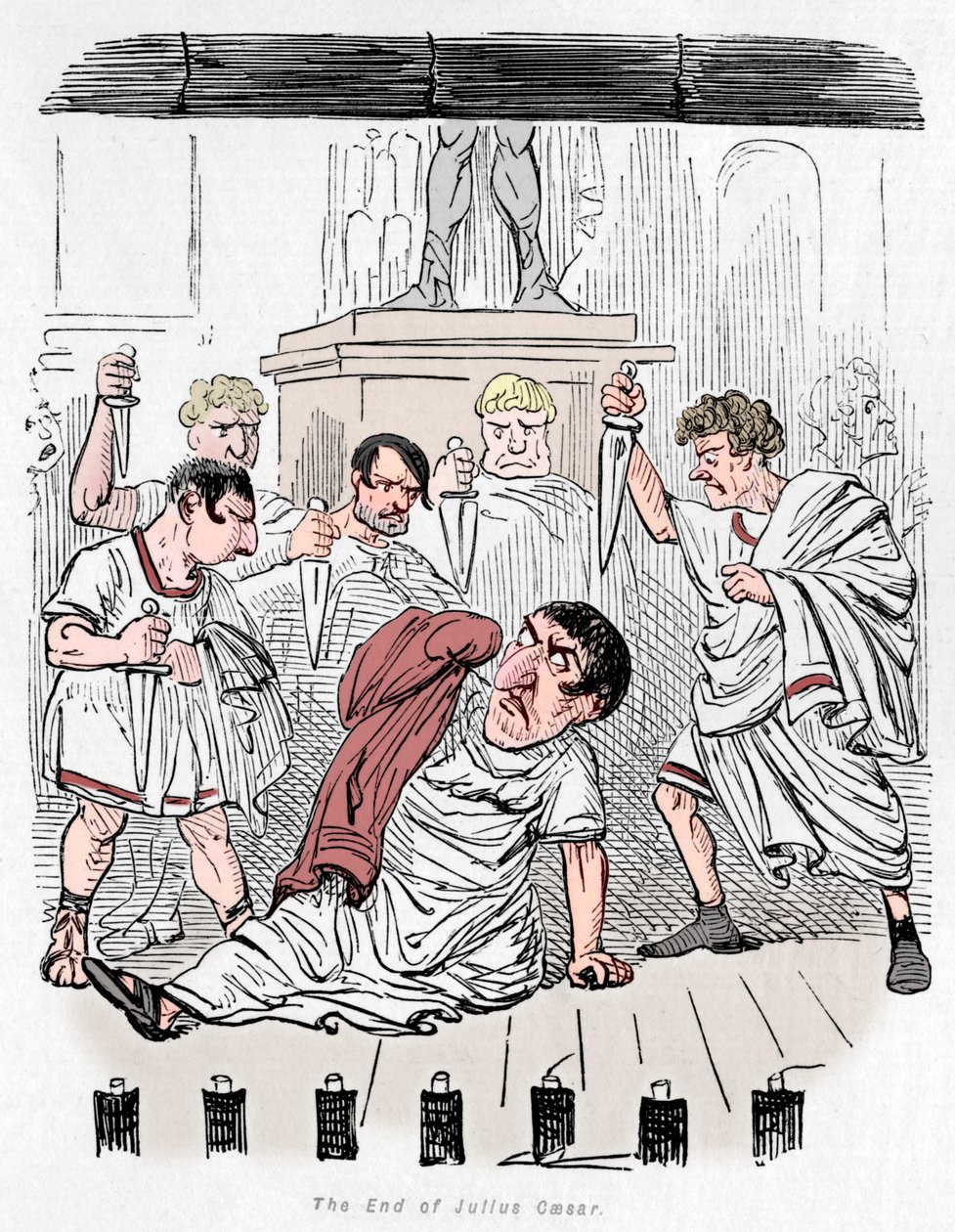 The End of Julius Caesar by John Leech