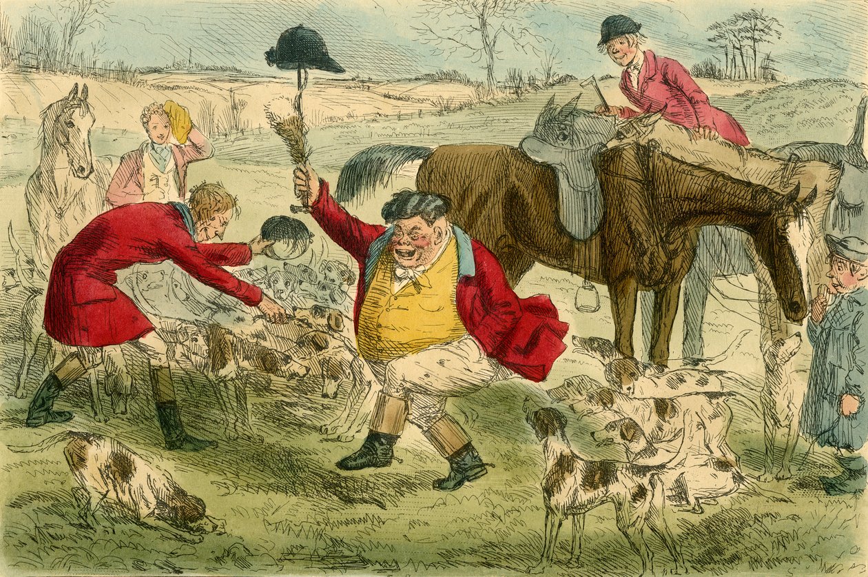 The Kill, on The Cat & Custard Pot Day by John Leech