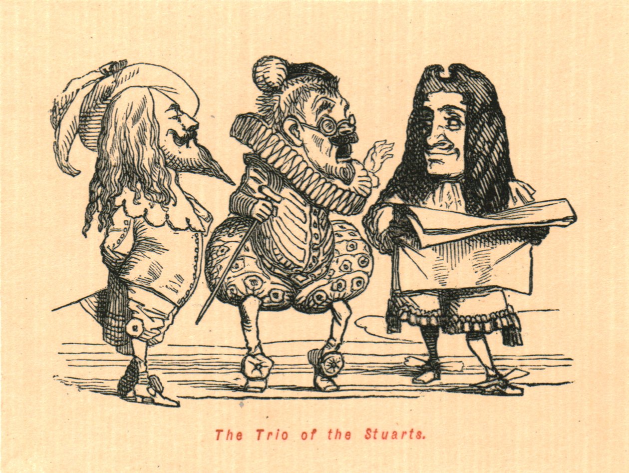 The Trio of the Stuarts, 1897 by John Leech