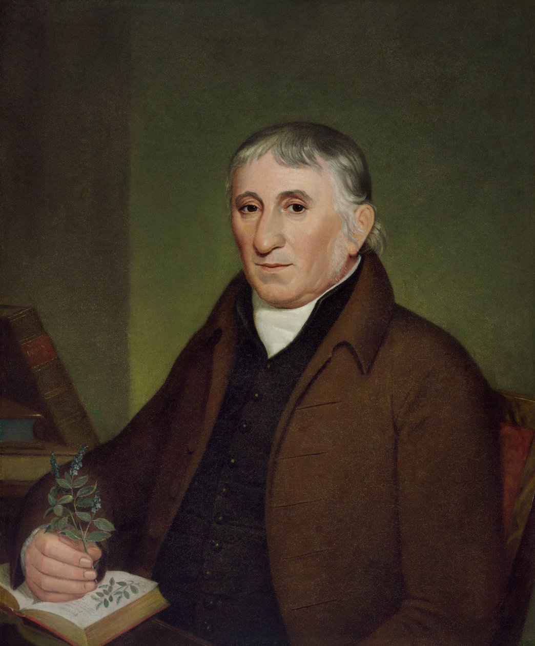 Portrait of Jacob Ritter, Sr., The Botanist by John Lewis Krimmel
