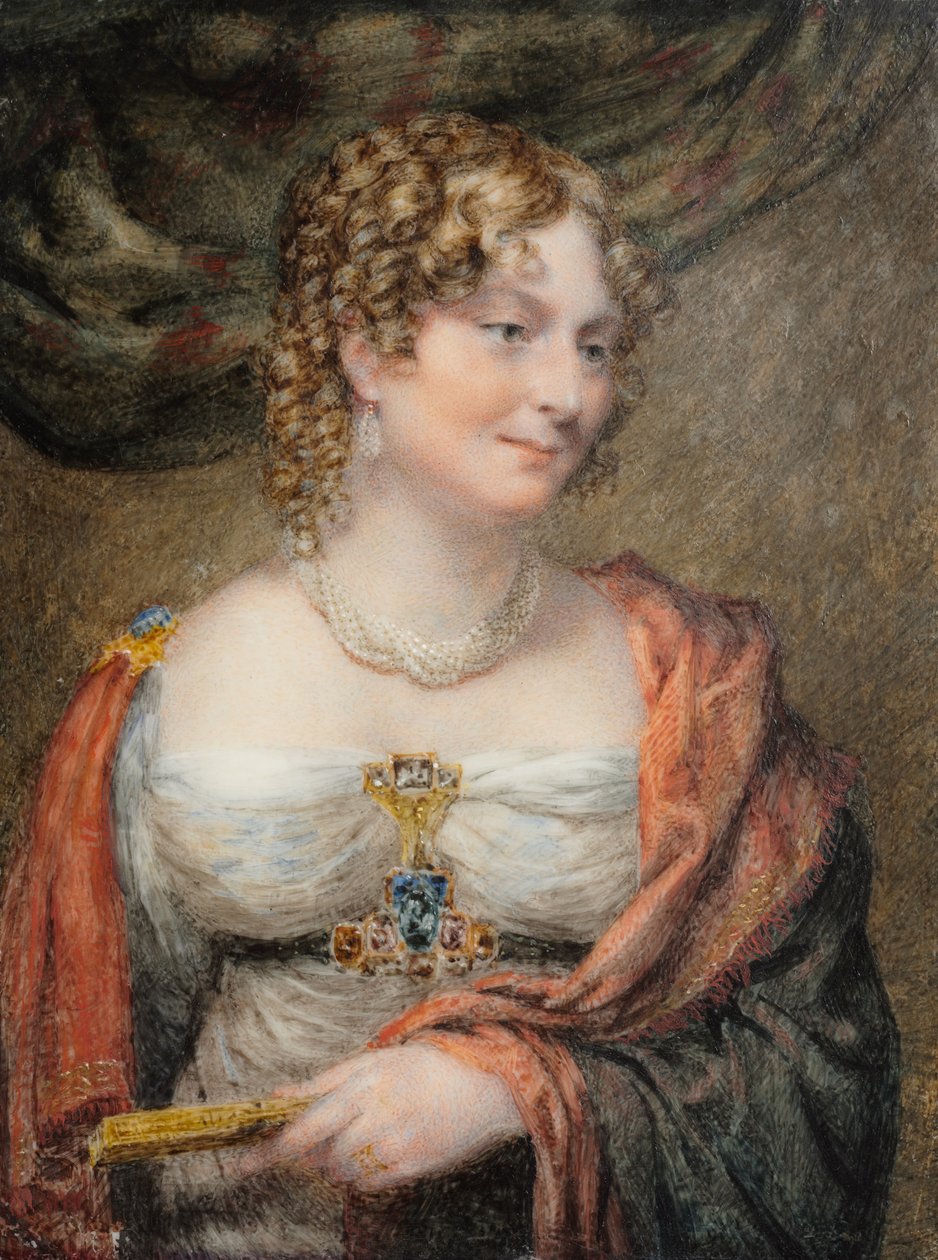 Portrait of Anne Law née Towry, 1st Lady Ellenborough by John Linnell