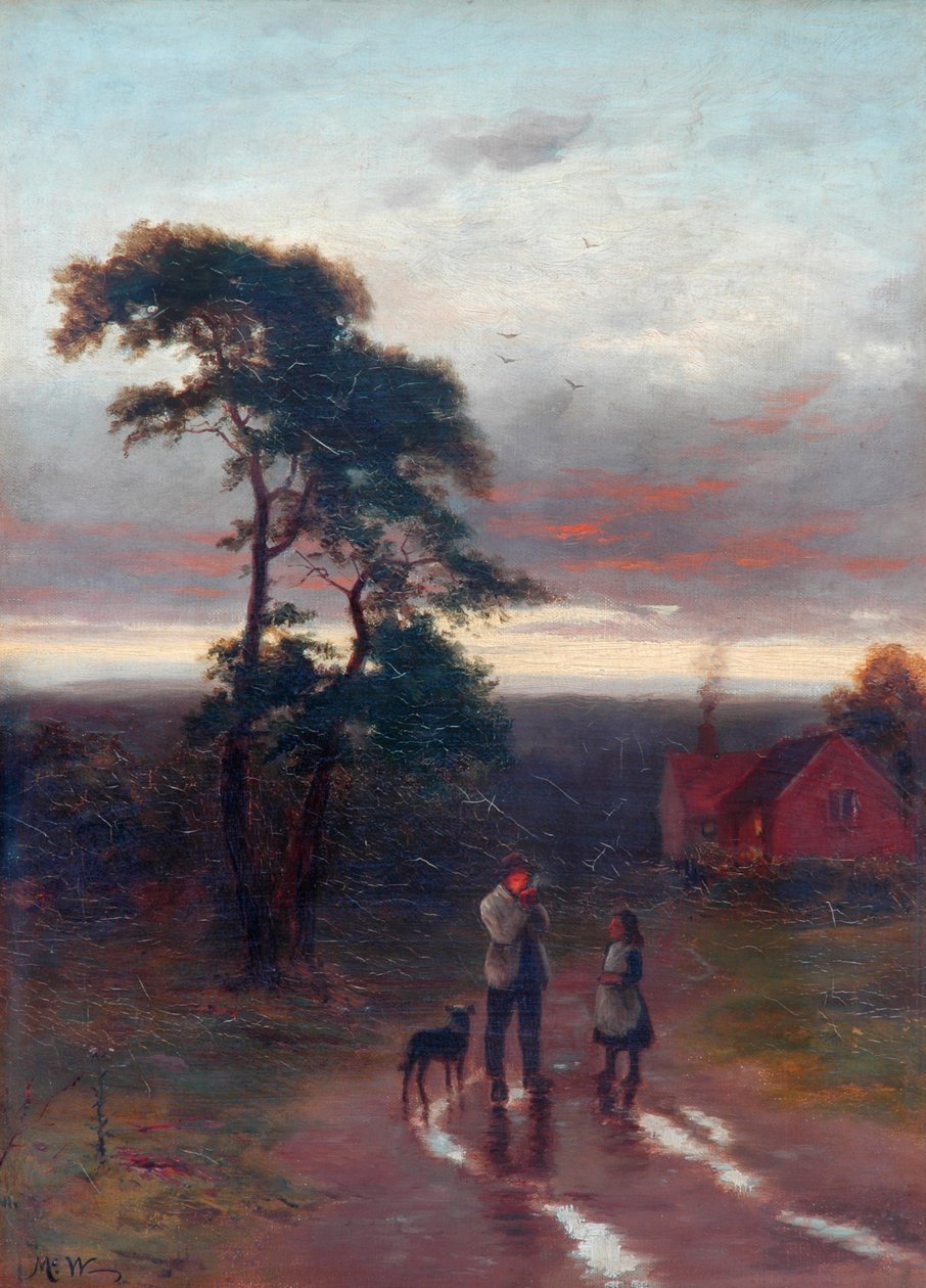 Evening by John MacWhirter