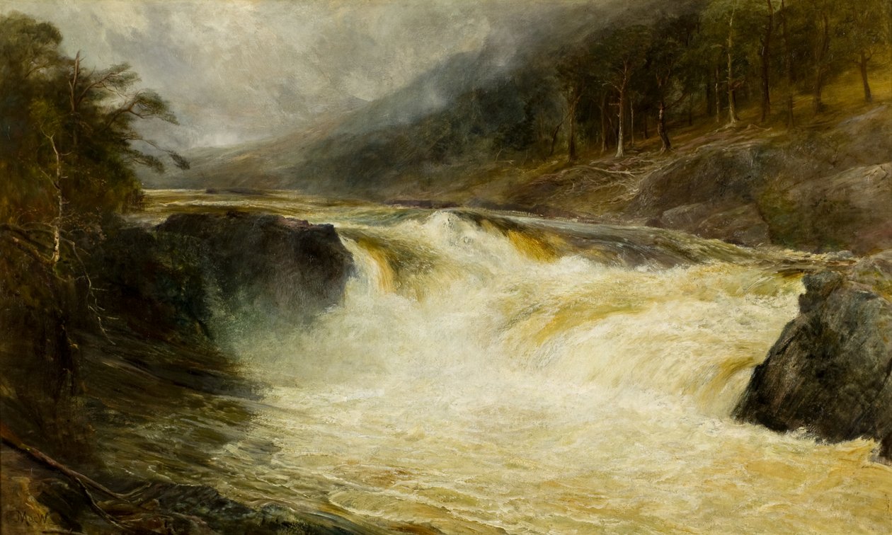 The Falls of Tummel by John MacWhirter
