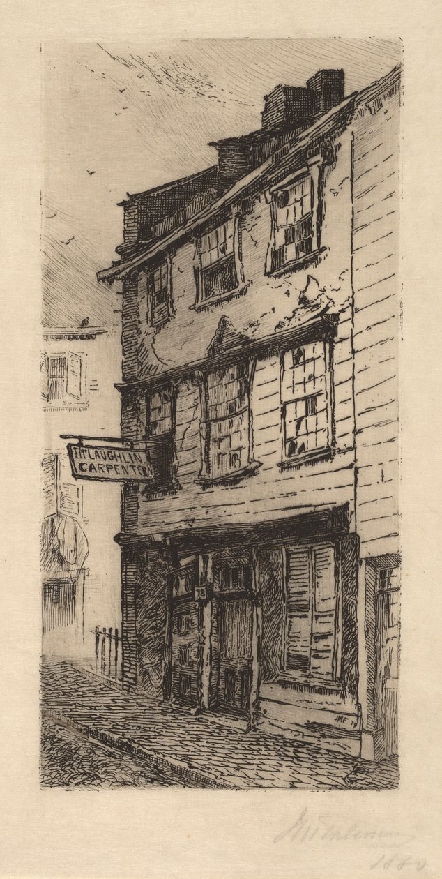78 Cross Street, Boston, Massachusetts by John Mackie Falconer