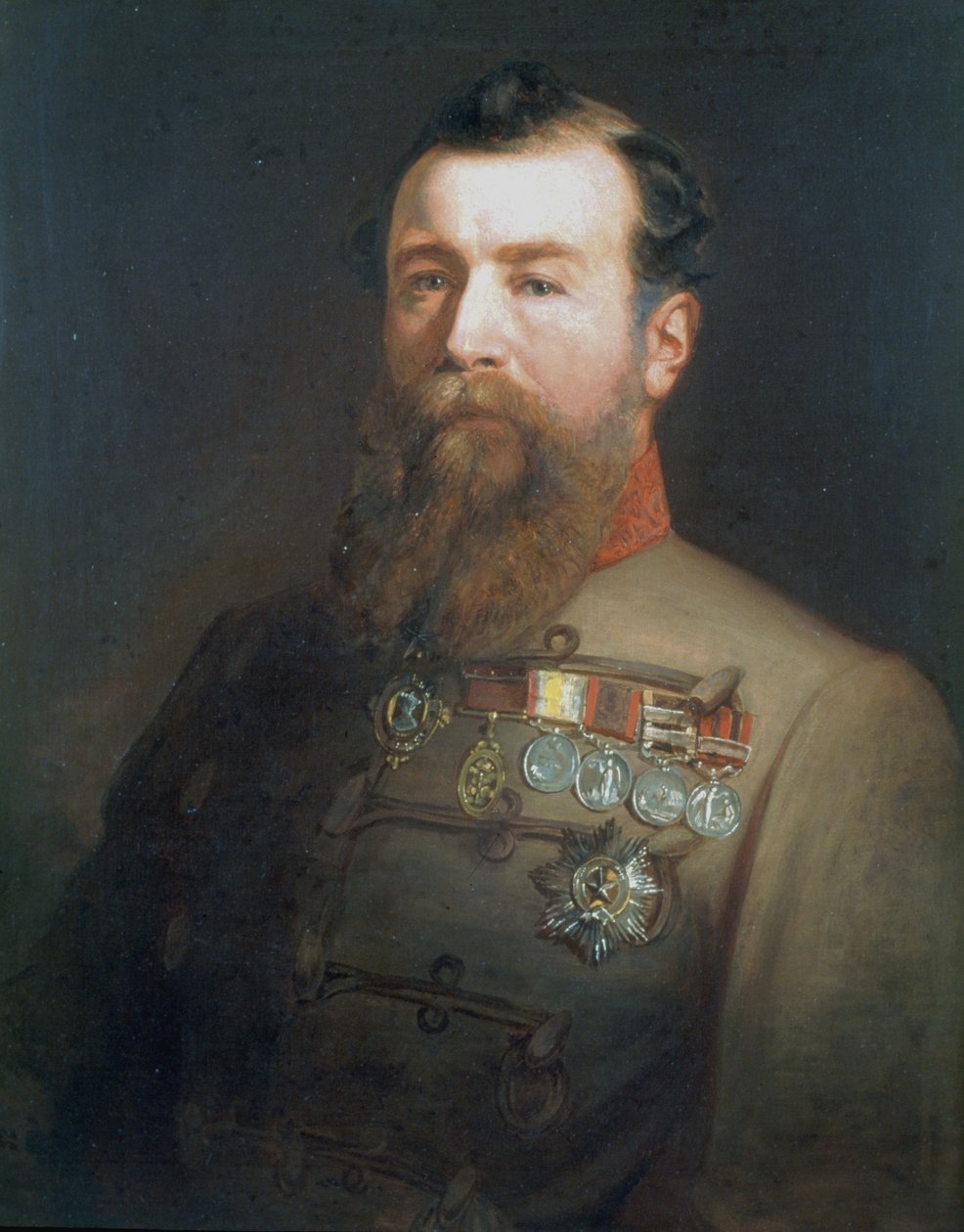 Brigadier General Sir Harry Lumsden CB (1821-96) c.1866 by John Maclaren Barclay
