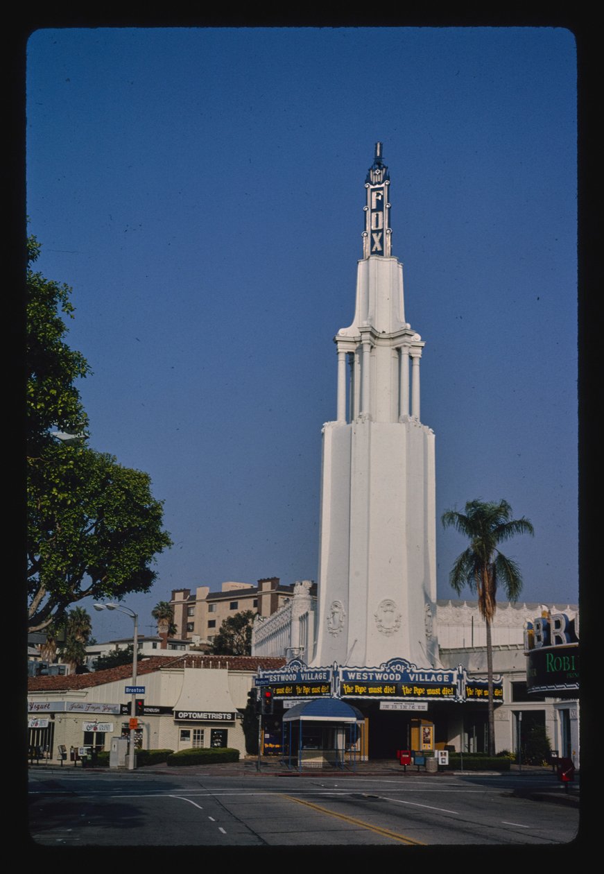 Fox Theater, Bakersfield, California, USA by John Margolies