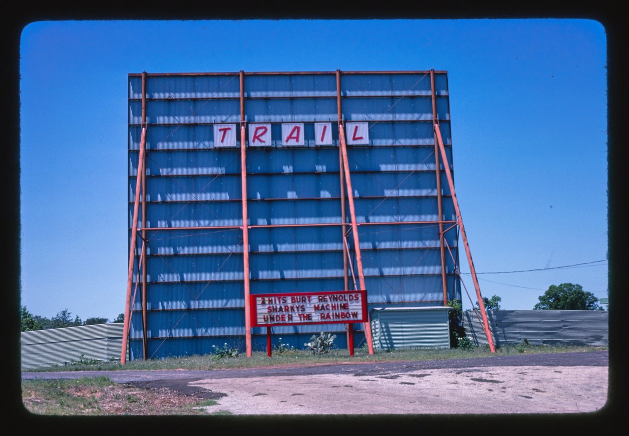 Trail Drive-In, Athens, Texas, USA by John Margolies