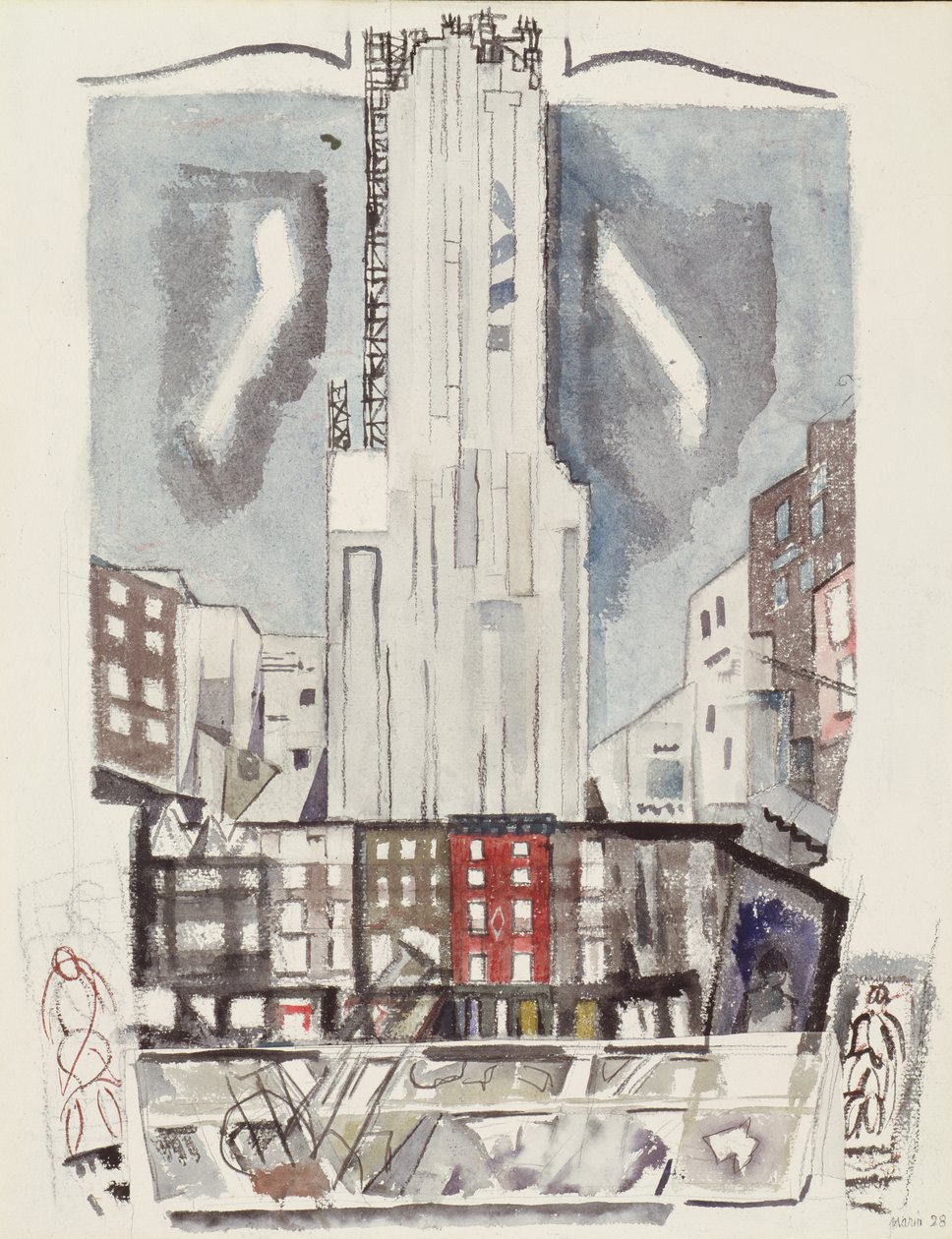 Midtown New York by John Marin