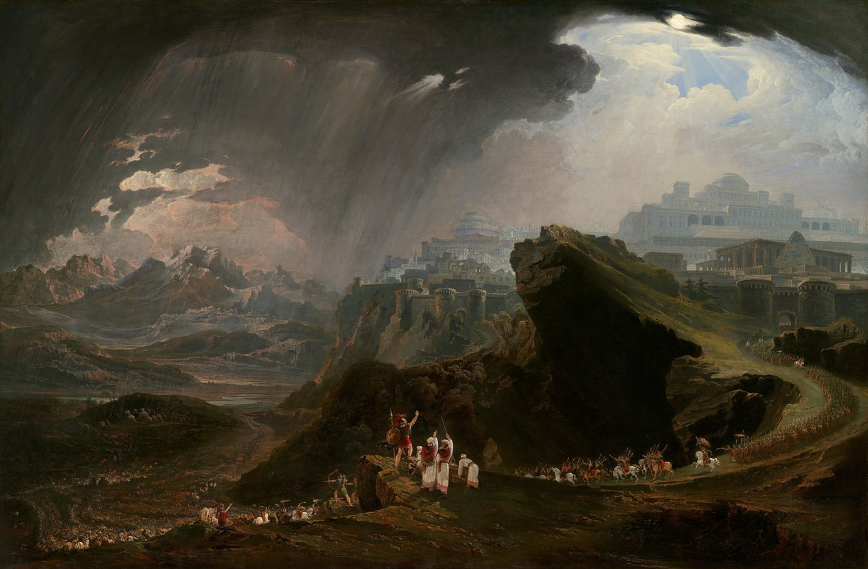 Joshua Commanding the Sun to Stand Still upon Gibeon, 1816 by John Martin