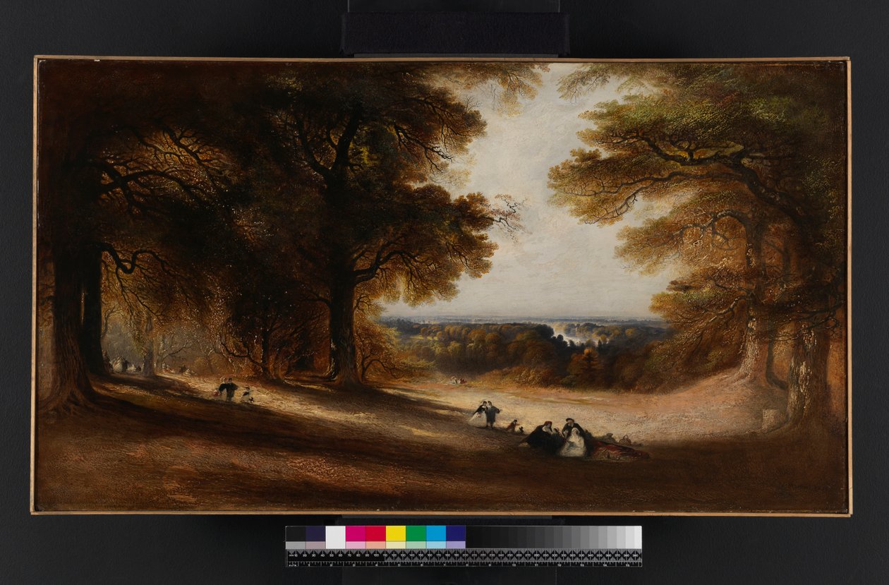 Landscape: View in Richmond Park by John Martin
