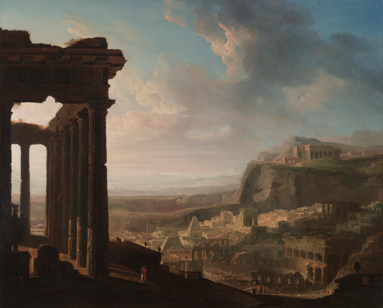 Ruins of an Ancient City by John Martin