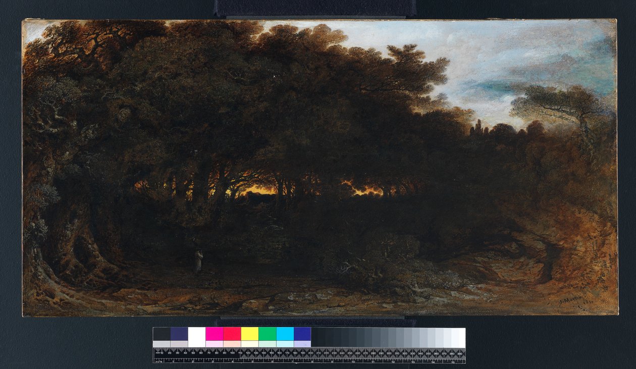 Twilight in the Woodlands by John Martin