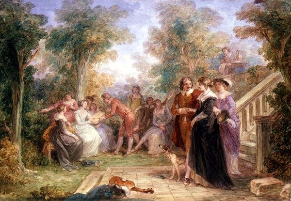 Fete Champetre by John Massey Wright