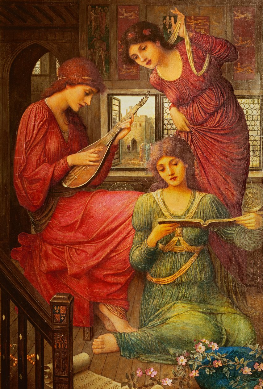 In the Golden Days by John Melhuish Strudwick