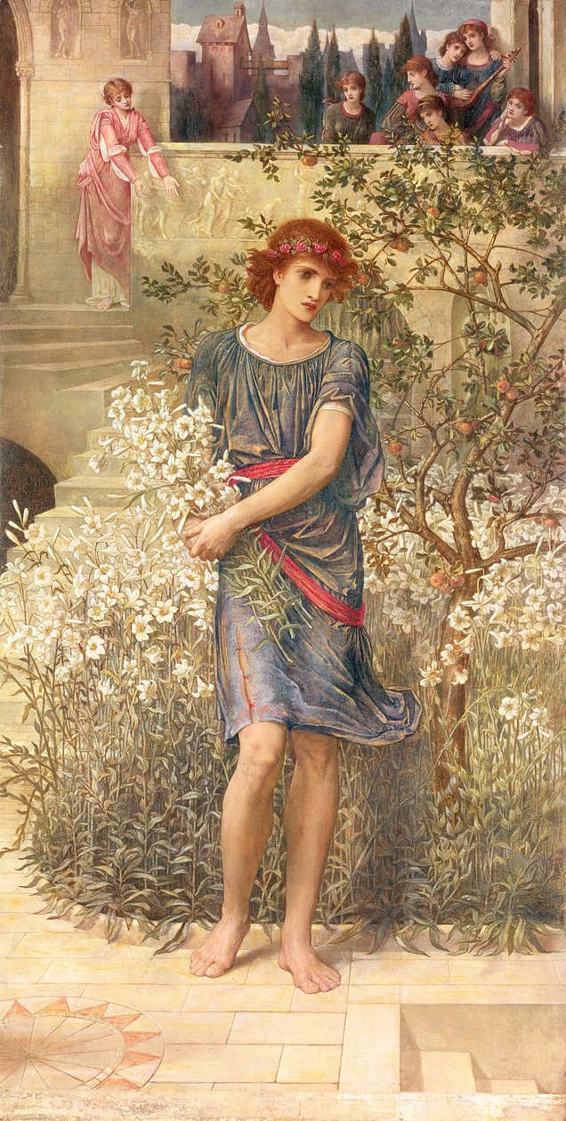 My Beloved has Gone Down to His Garden, from the Song of Songs by John Melhuish Strudwick