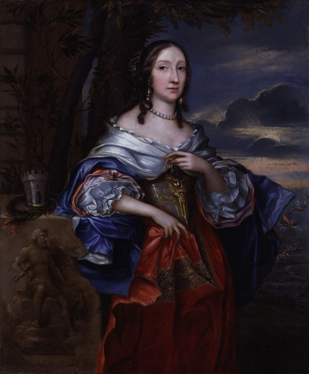 Elizabeth Claypole, née Cromwell by John Michael Wright