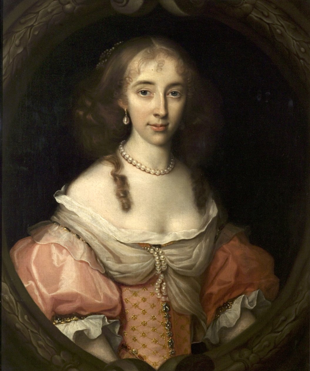 Magdalen Aston, Lady Burdett by John Michael Wright