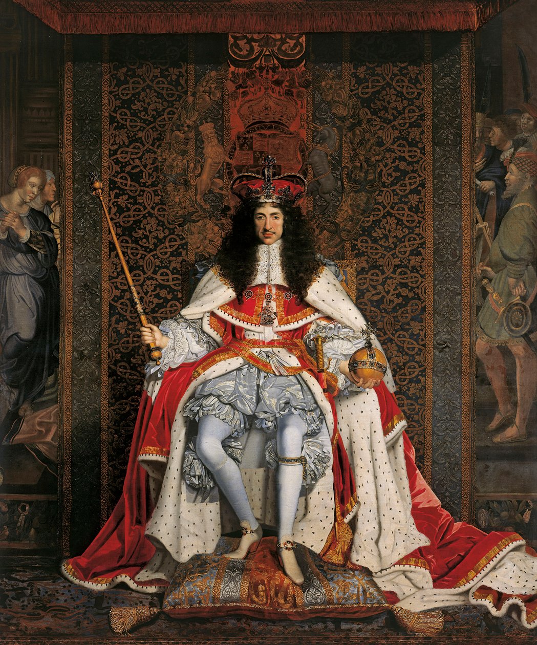 Portrait of Charles II of England by John Michael Wright