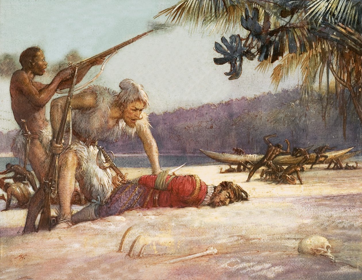 Robinson Crusoe by John Millar Watt
