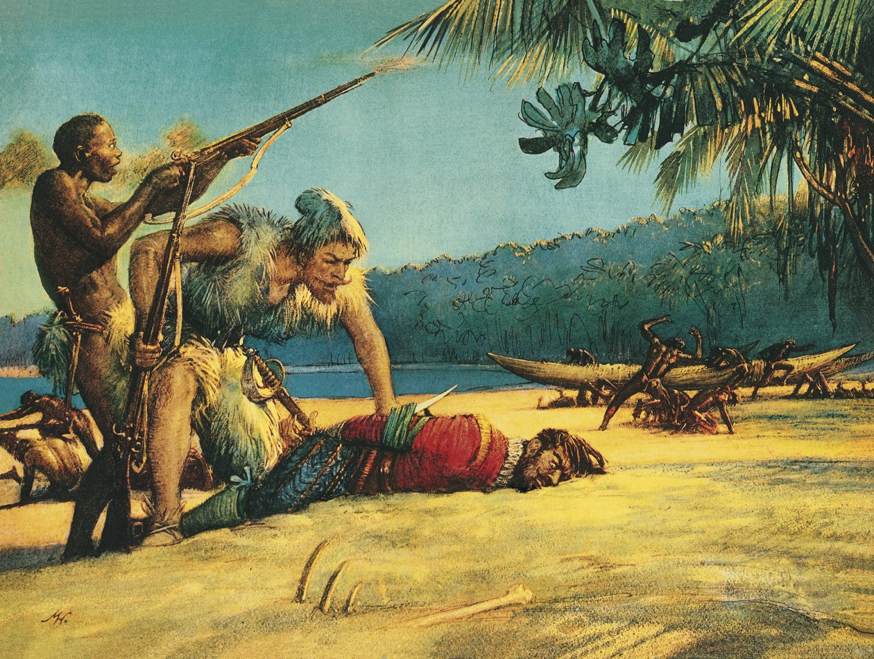 Robinson Crusoe by John Millar Watt