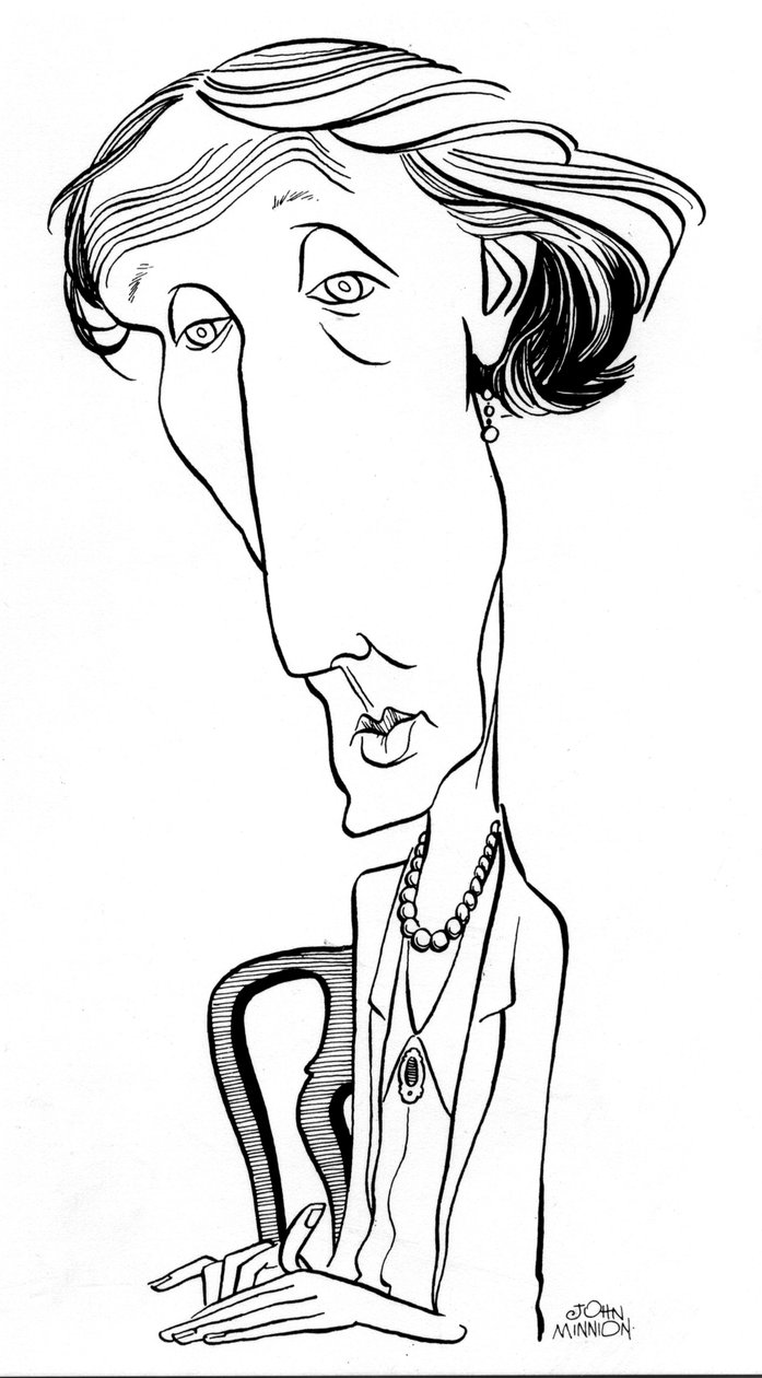 Virginia Woolf by John Minnion