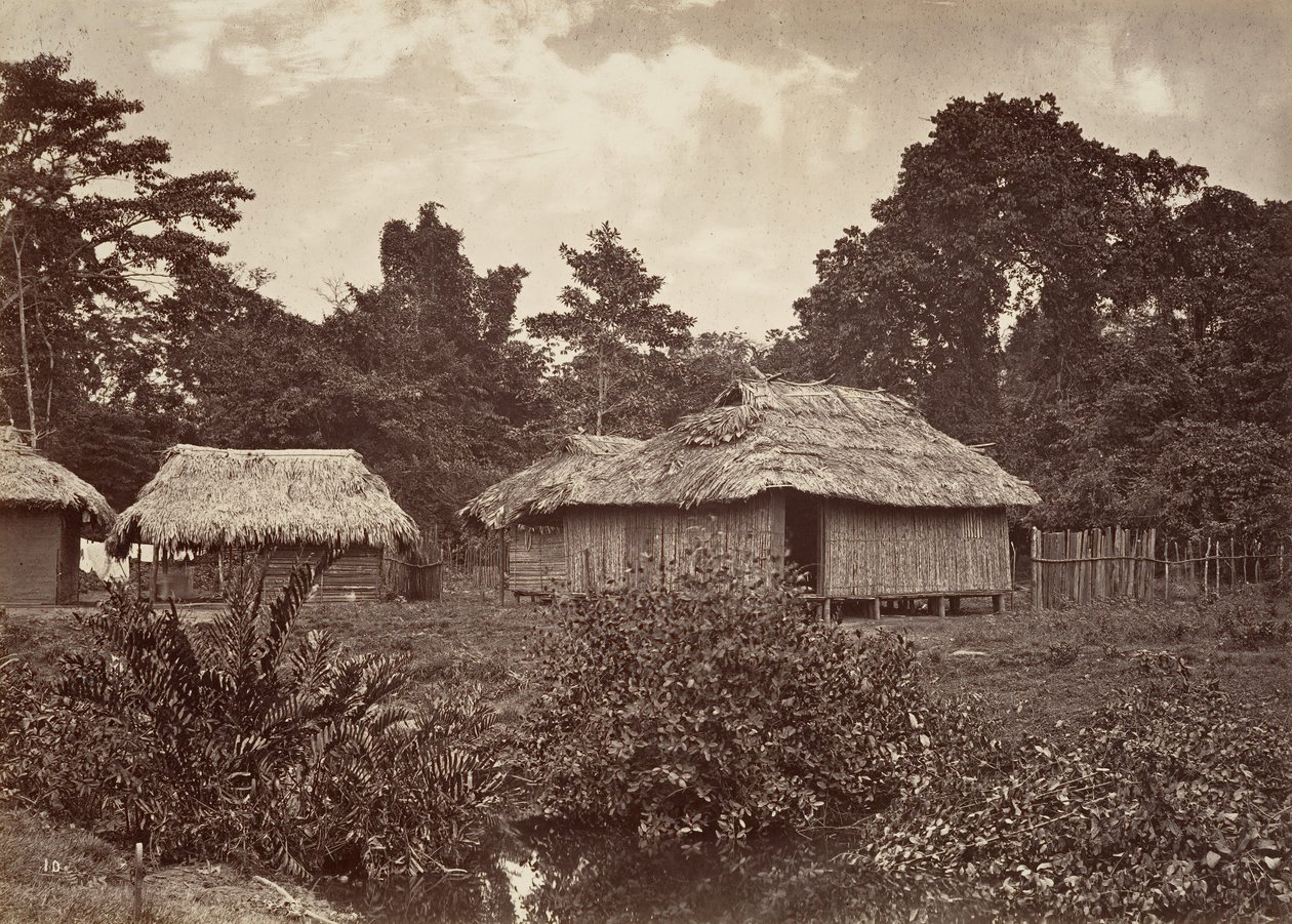 Tropical Scenery, Turbo Village, 1871 by John Moran
