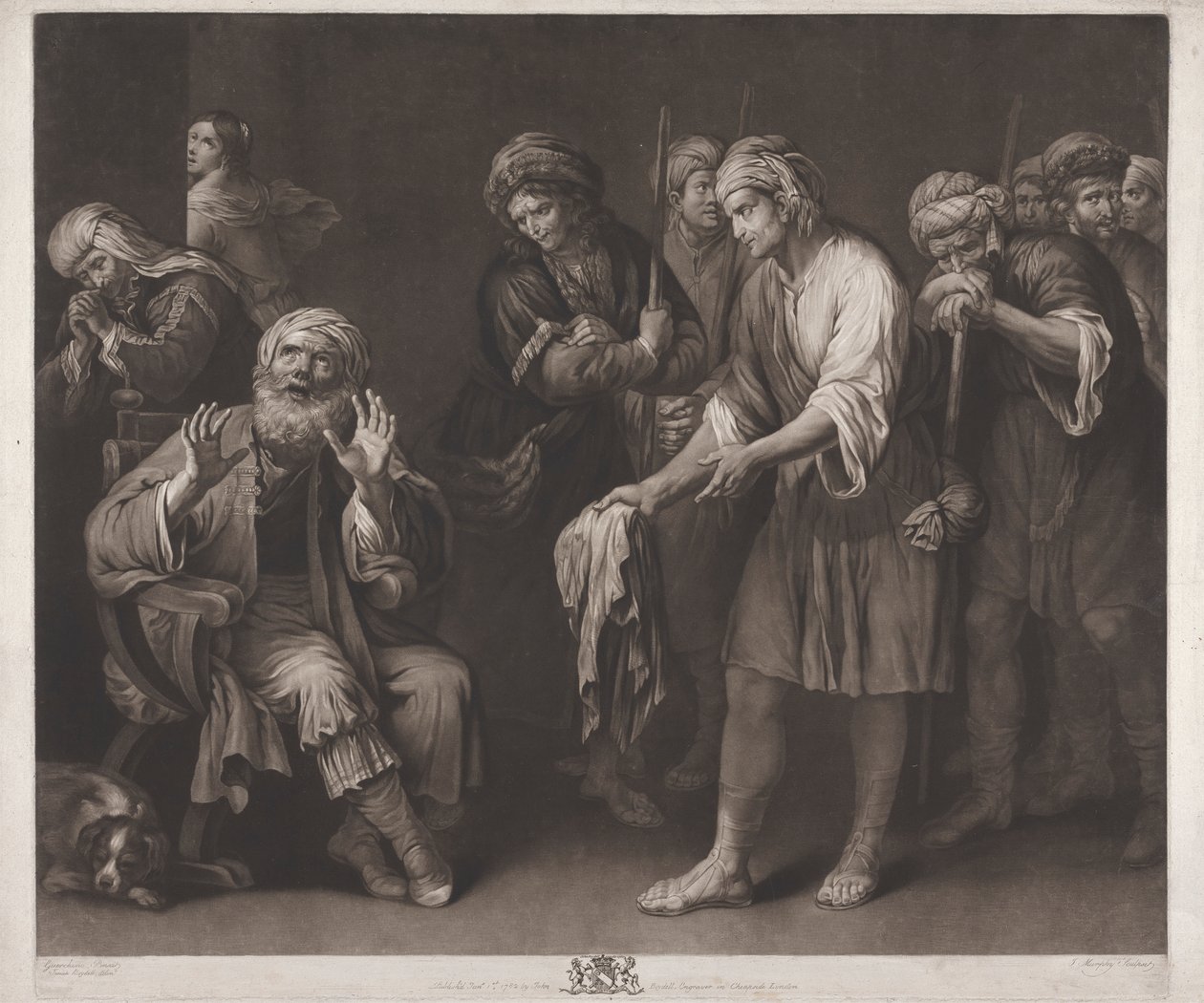 The Brothers of Joseph Showing his Bloody Coat by John Murphy