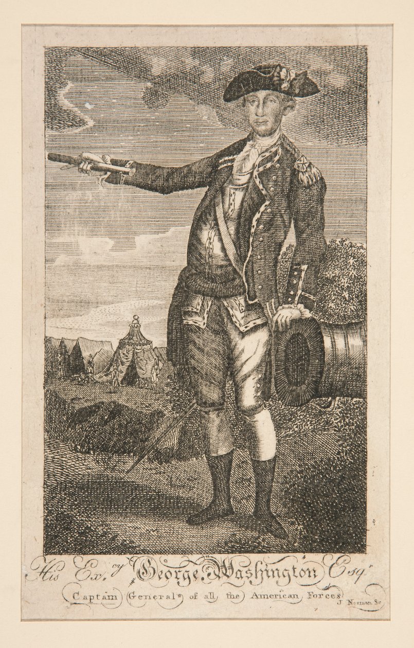 His Excellency George Washington Esq. by John Norman