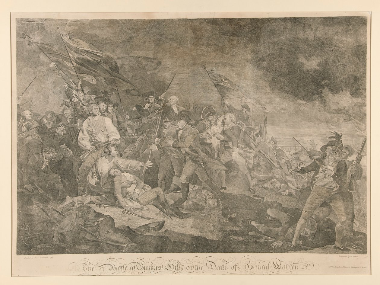 The Battle of Bunker Hill by John Norman