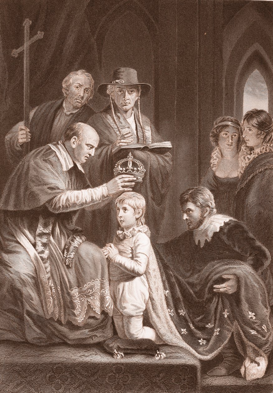 The Coronation of Henry VI, engraved by A.H. Payne by John Opie