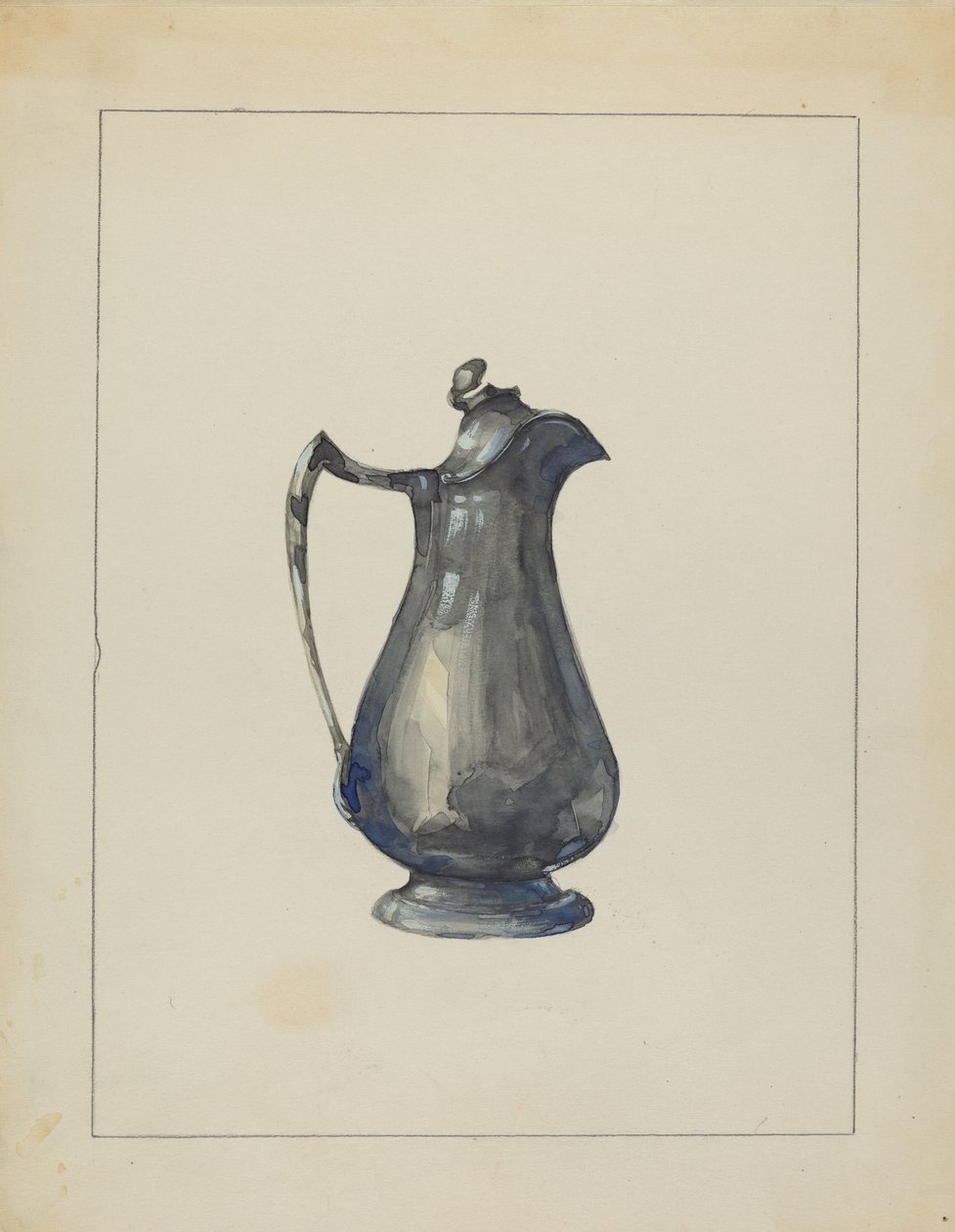 Pewter Pitcher by John Oster