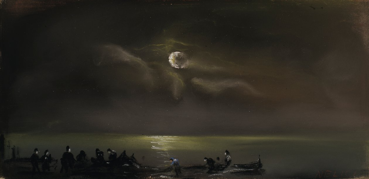 Night, late 19th-early 20th century by John P. S. Neligh