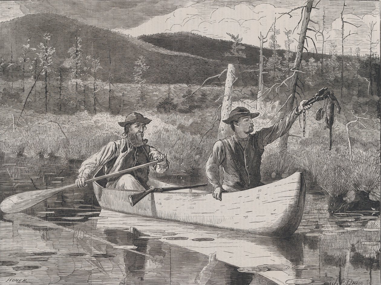 Trapping in the Adirondacks Every Saturday, Vol. I, New Series, October 24, 1870 by John Parker Davis