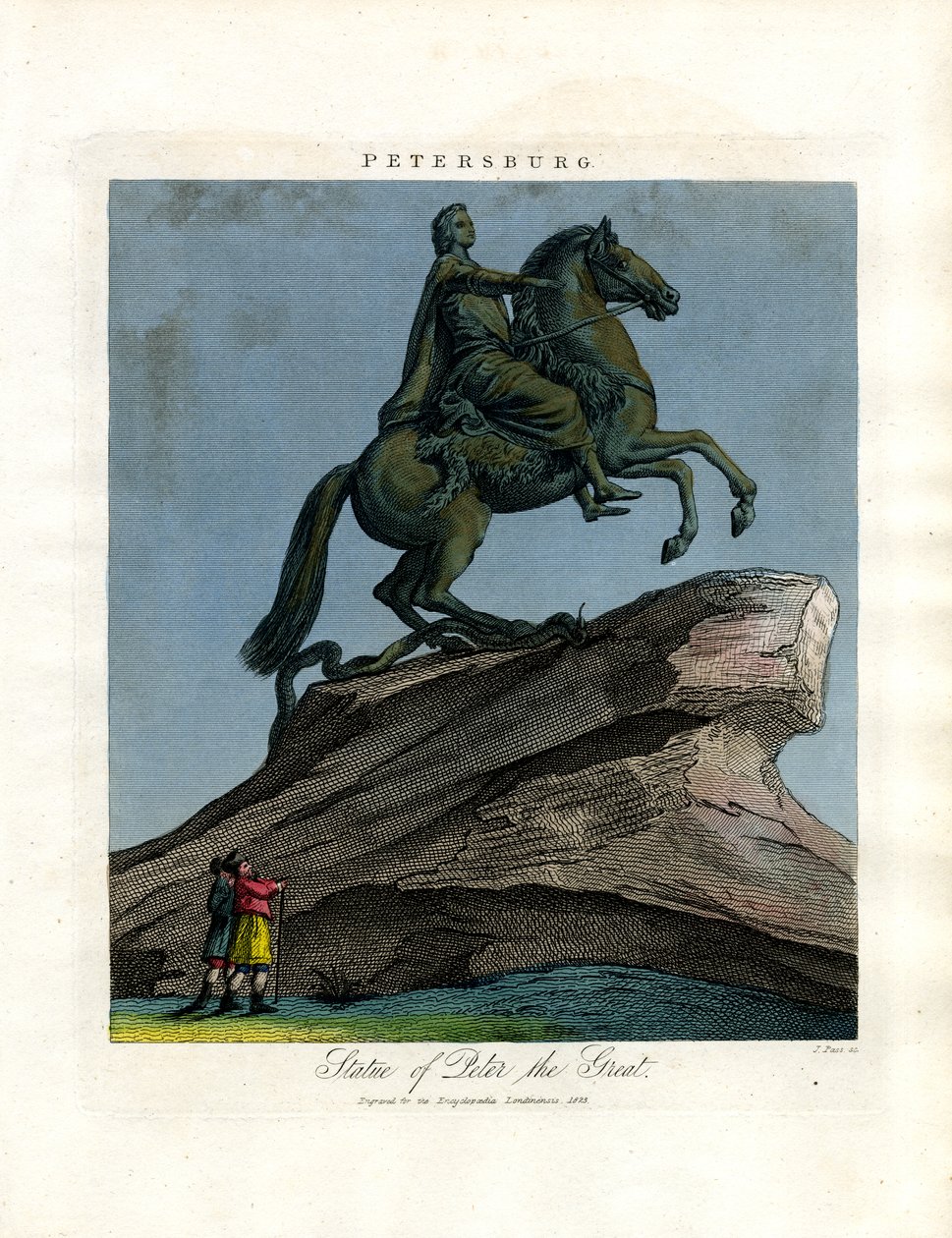 Equestrian Statue of Peter the Great by John Pass