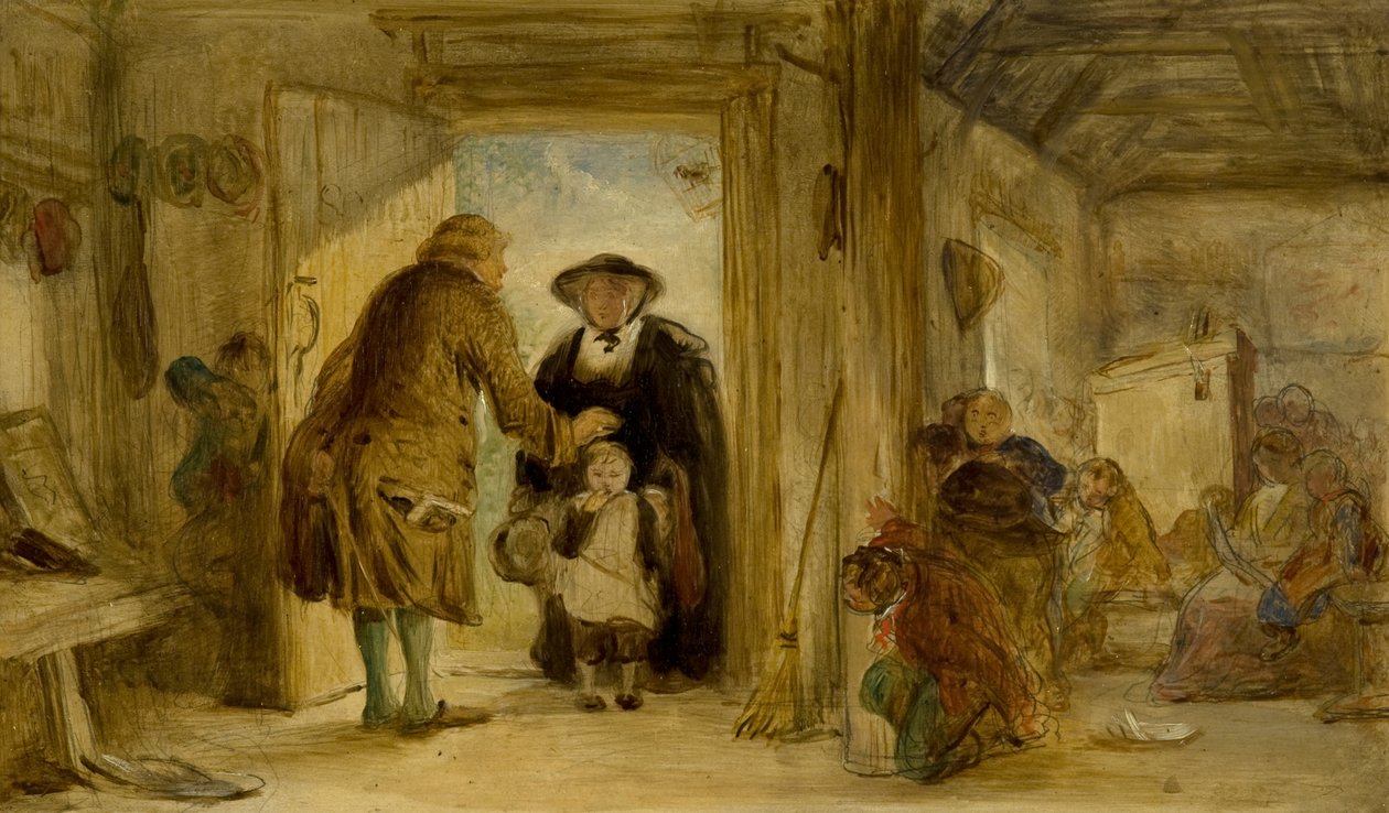 The New Scholar, A School by John Phillip