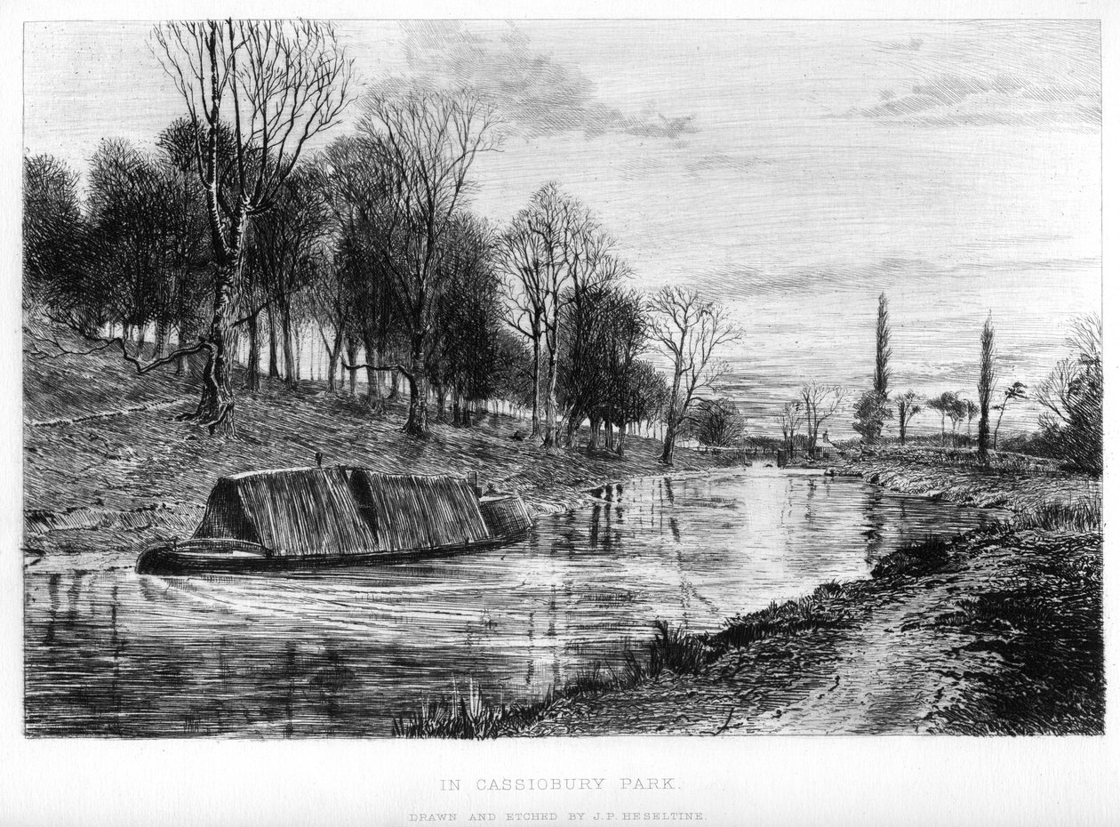 In Cassiobury Park by John Postle Heseltine