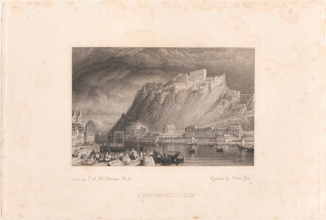 Ehrenbreitstein by John Pye