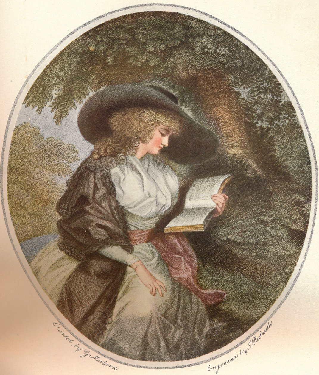 Delia in the Country by John Raphael Smith