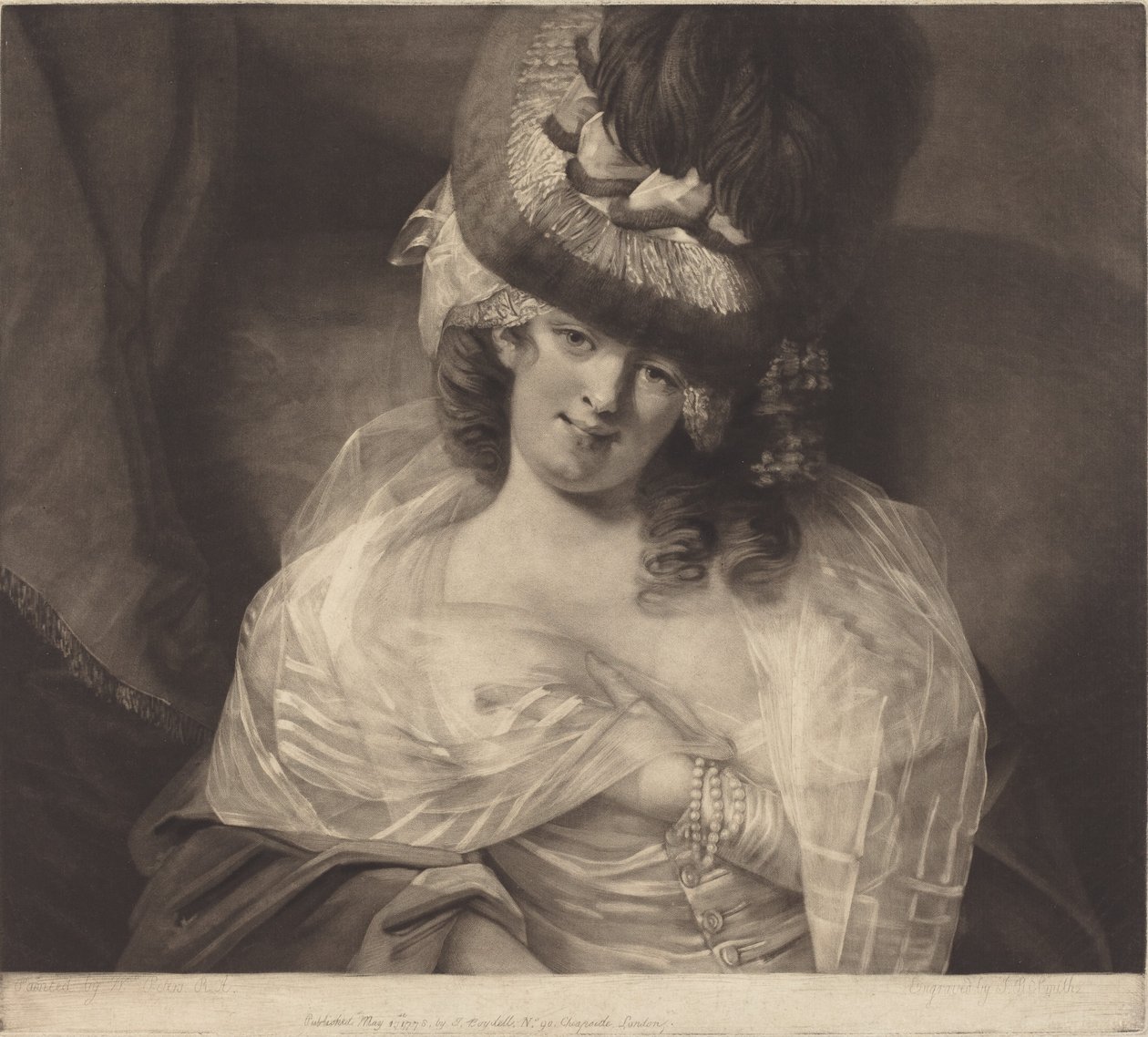 Love in Her Eyes Sits Playing, 1778 by John Raphael Smith