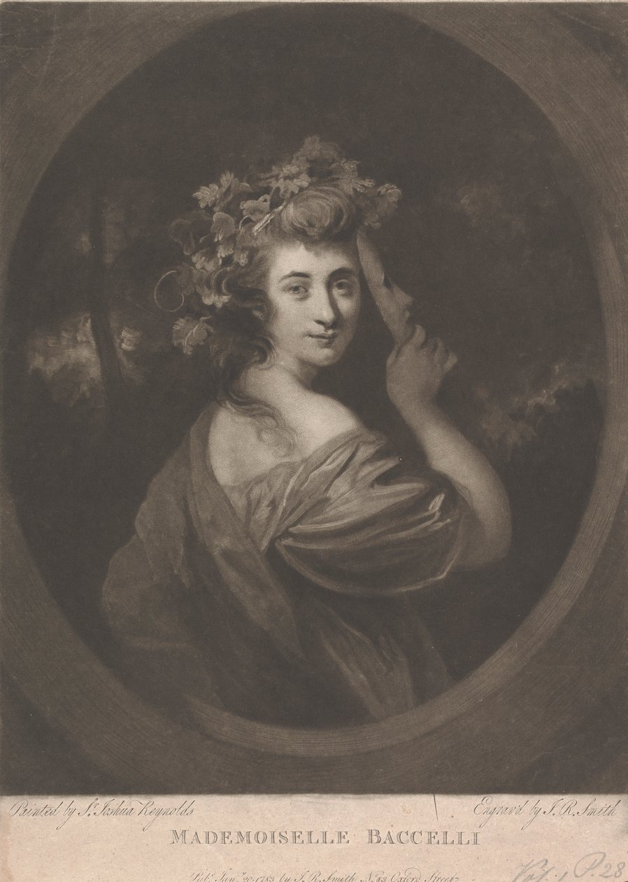 Mademoiselle Baccelli by John Raphael Smith