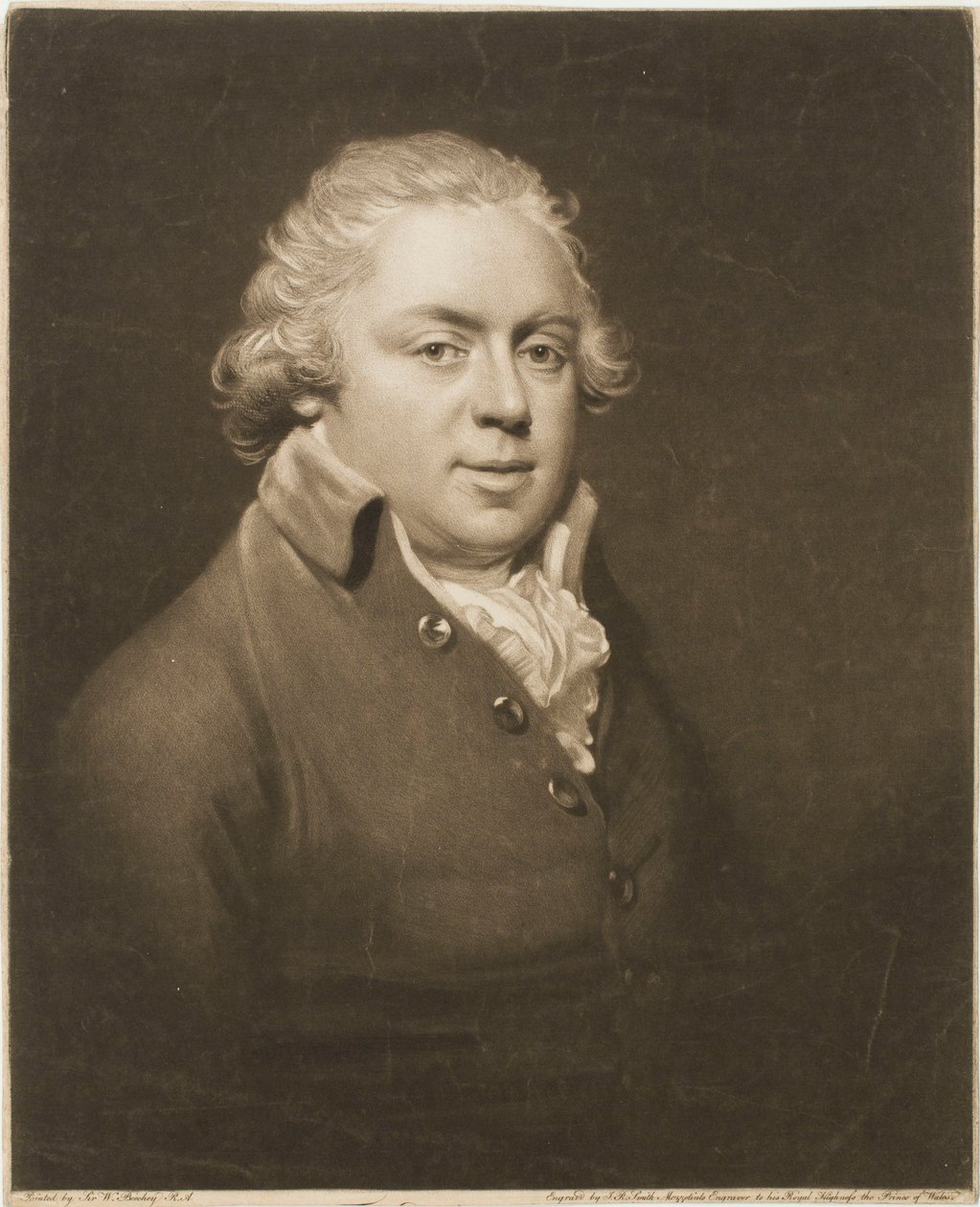 Portrait of Philip Stanhope, Fifth Earl of Chesterfield by John Raphael Smith