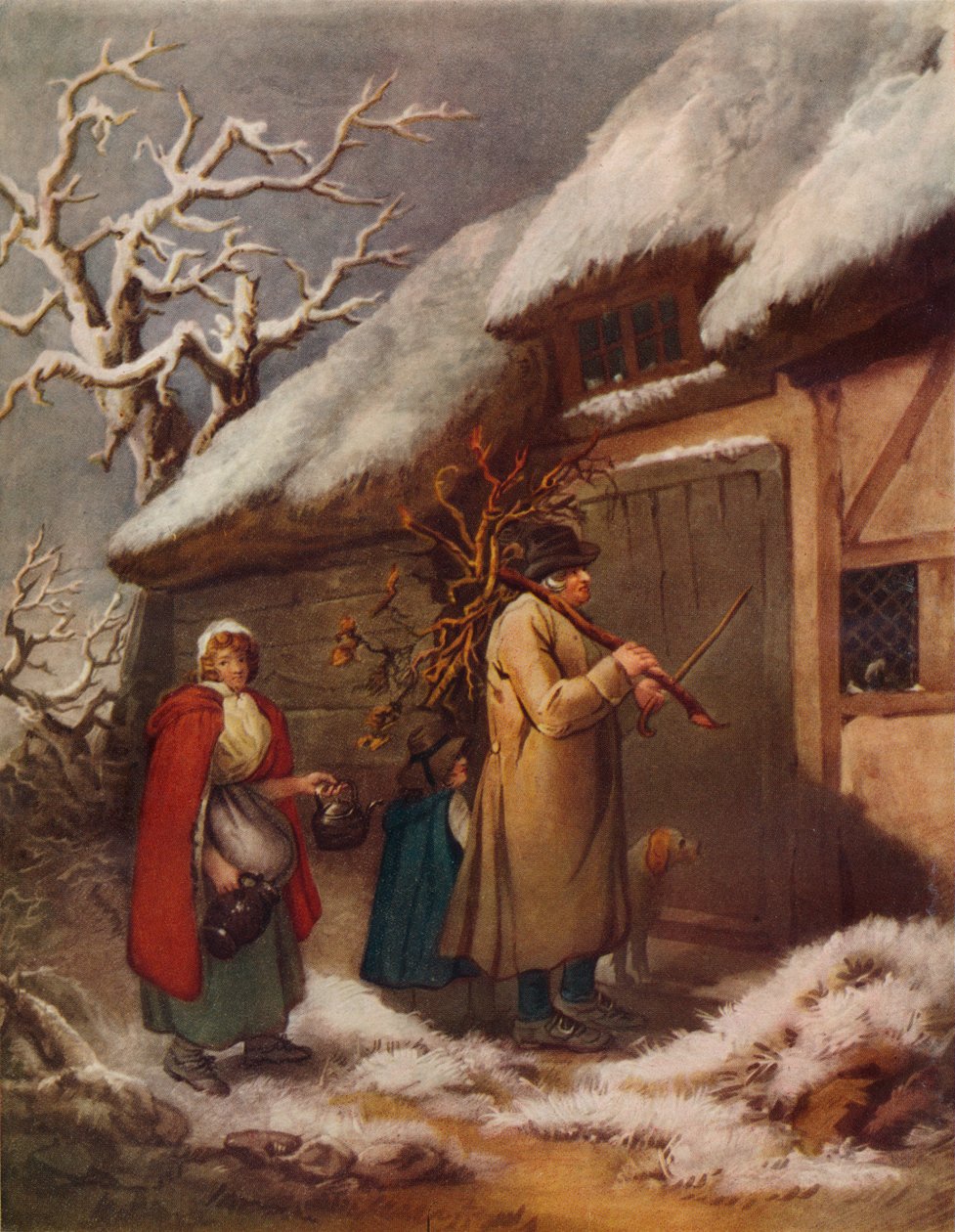 The Cottage Family, c18th century by John Raphael Smith