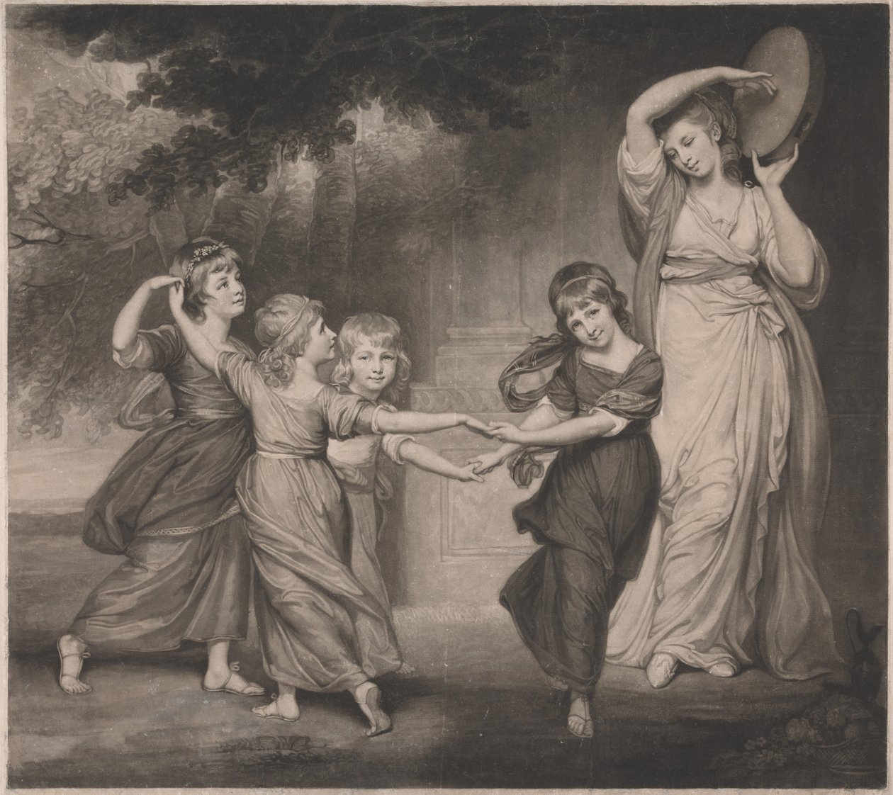 The Gower Family: The Children of Granville, 2nd Earl of Gower by John Raphael Smith