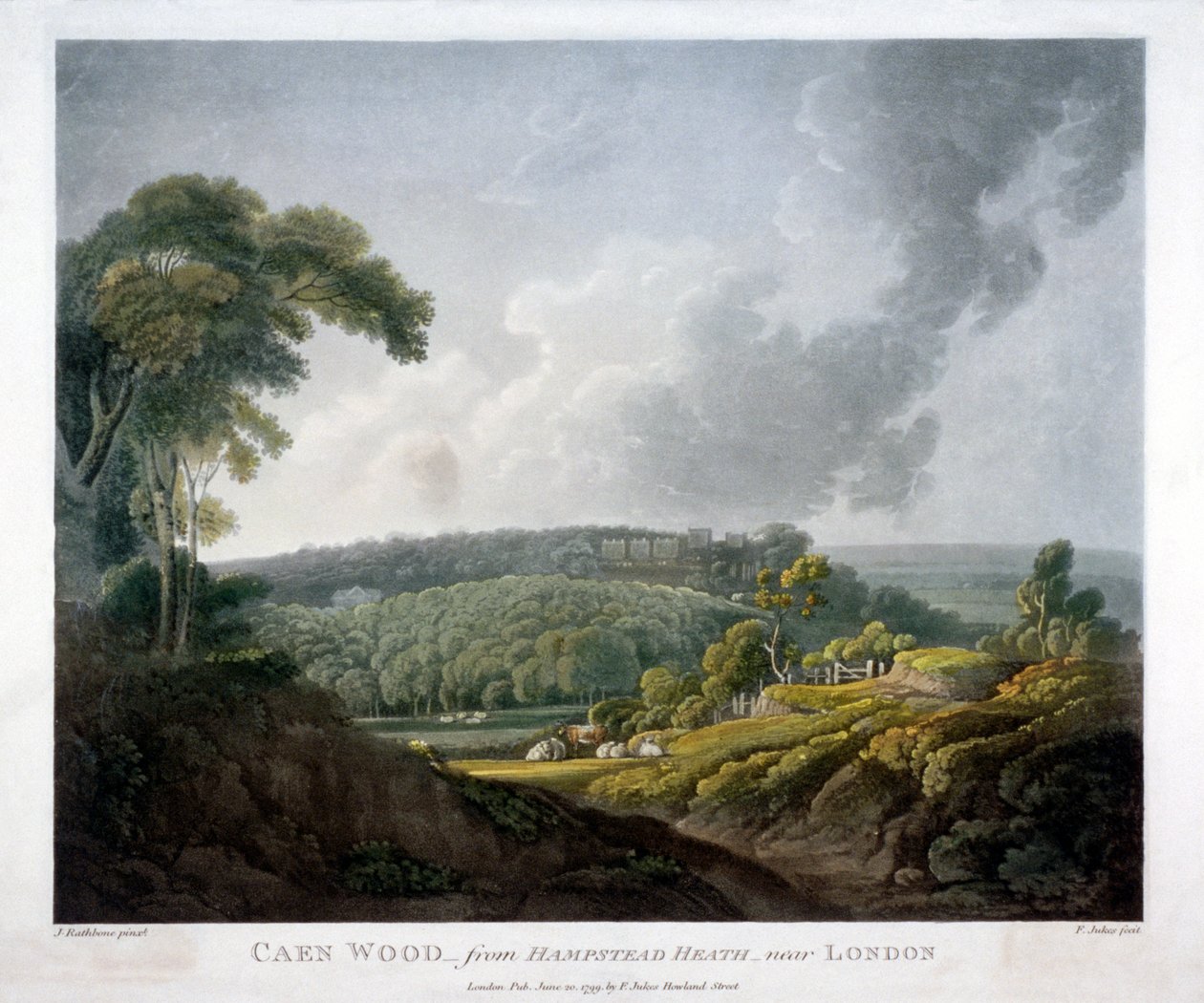 Caen Wood, St Pancras, London by John Rathbone