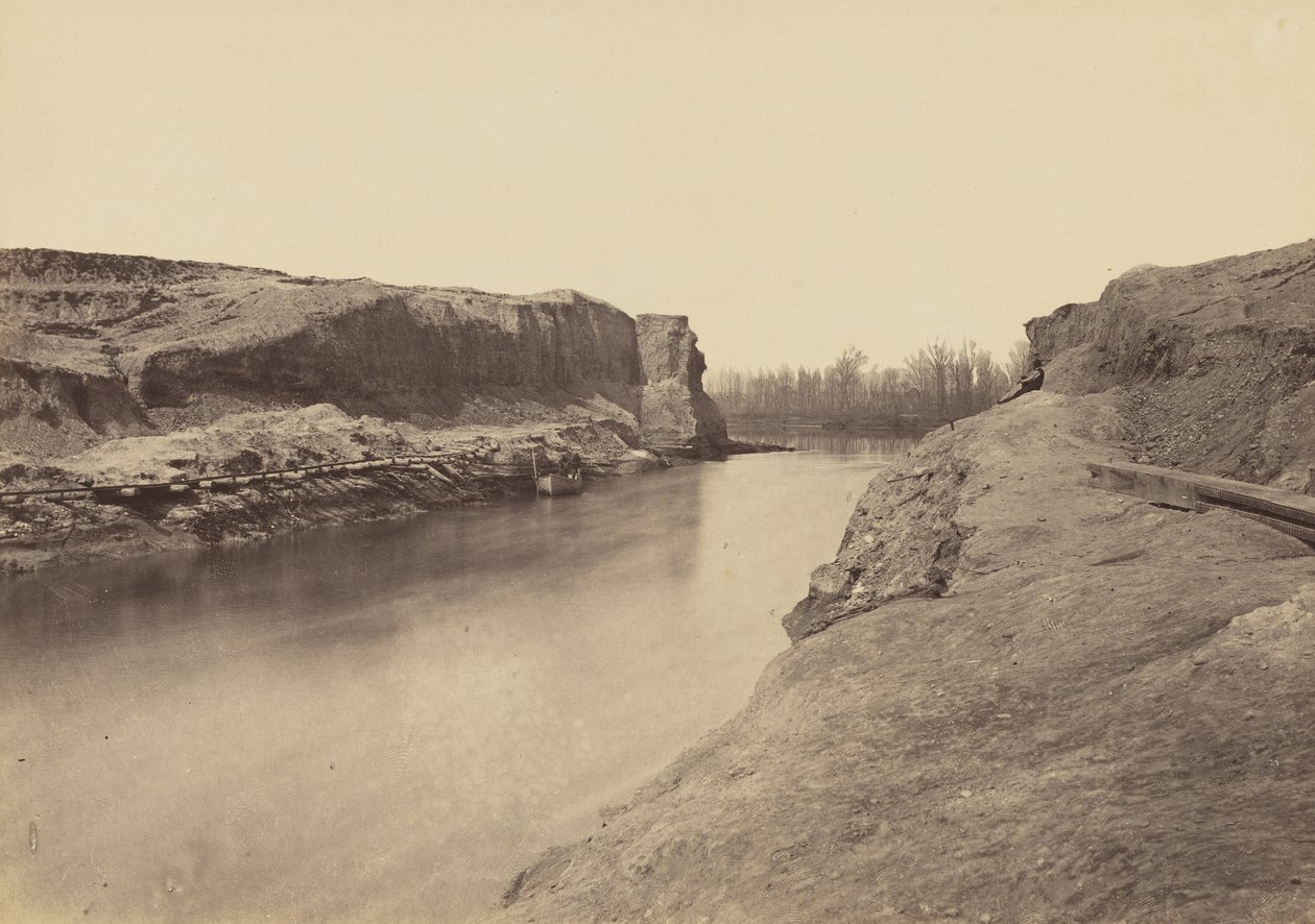 Dutch Gap Canal, James River by John Reekie