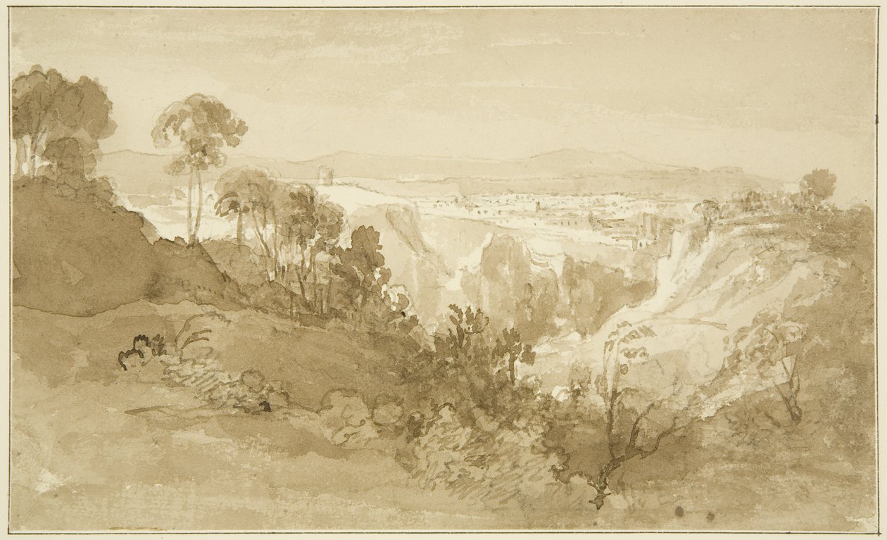 Clifton from Leigh Woods by John Reverend Eden