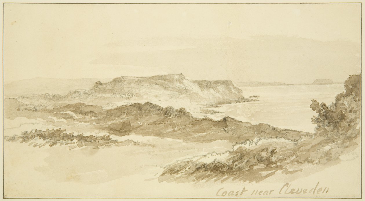 Coast near Clevedon by John Reverend Eden