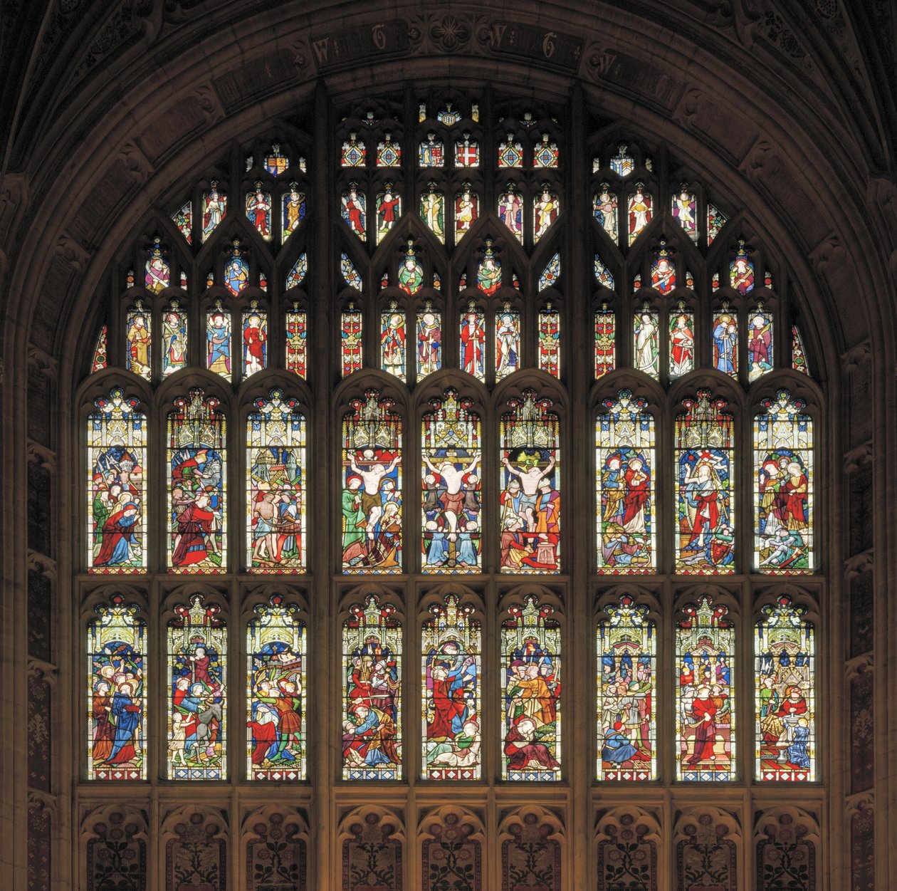 East window, 1856 by John Richard Clayton