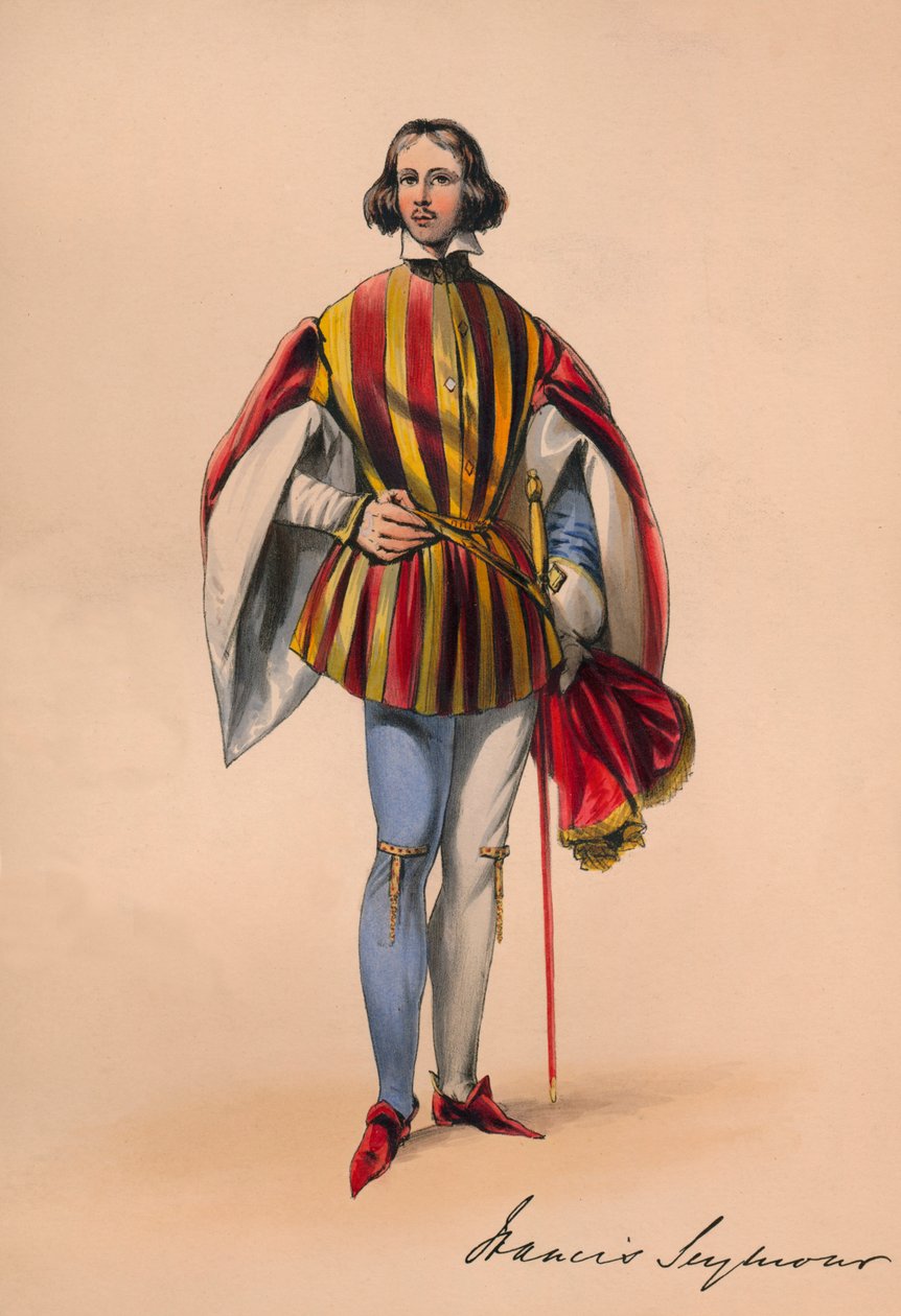 Francis Seymour in Costume for Queen Victoria