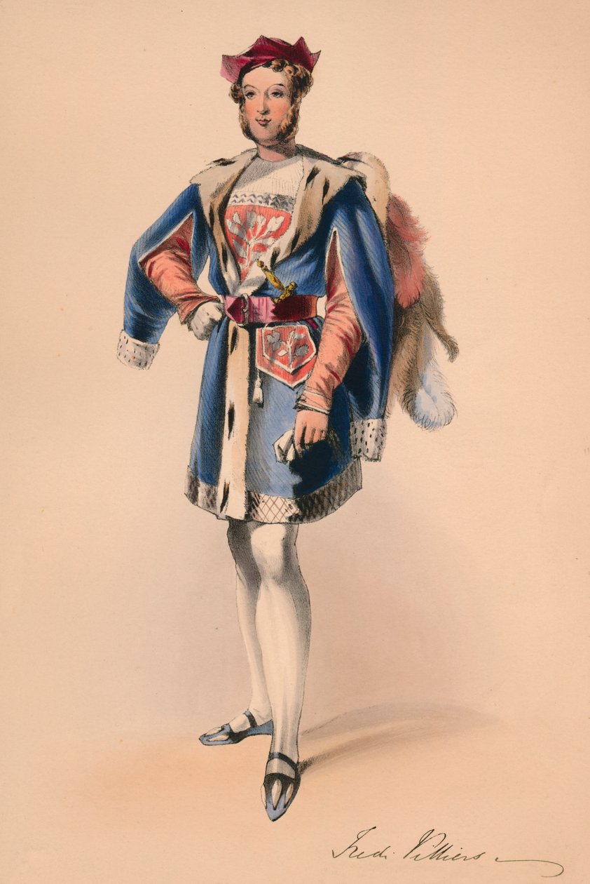 Frederick Child-Villiers in Costume for Queen Victoria